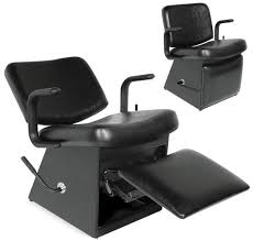 Monte Lever-Control Shampoo Chair with Kickout Legrest