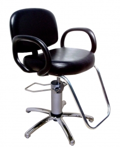Kiva Hydraulic Styling Chair with Slim-Star base