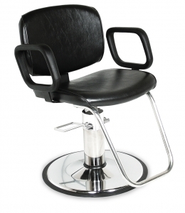 QSE Hydraulic Styling Chair with standard base