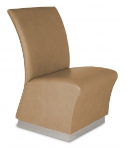 Lanai Reception Chair with Toe Kick Base