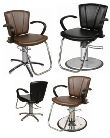 Sean Patrick Styling Chair w. Slim Star Base