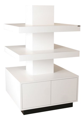 Zada Free-Standing Stacked Retail Display w/ Lights