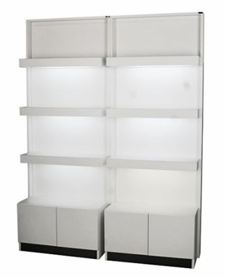 Zada Free-Standing Retail Display w/ Lights