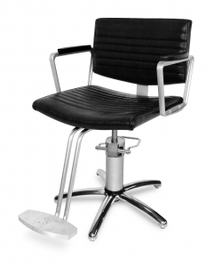 ALUMA Hydraulic Styling Chair with Standard Base