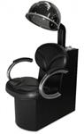 Silhouette Dryer Chair with silver arms