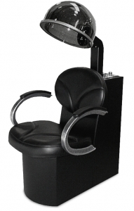 Silhouette Dryer Chair with silver arms