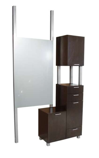 Amati Bi-Level Tall Styling Vanity