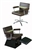 Taress Lever-Control Shampoo Chair with Kickout Legrest