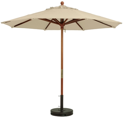 Windmaster Canvas Umbrella 9'