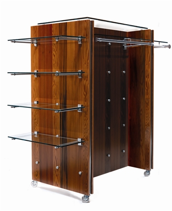 Puck H Unit Wood Retail Fixture