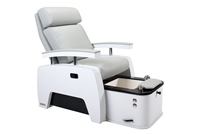 Living Earth Crafts 5th Avenue Pedicure Lounger with Tilt Back and Pipeless Hydrotherapy Tub