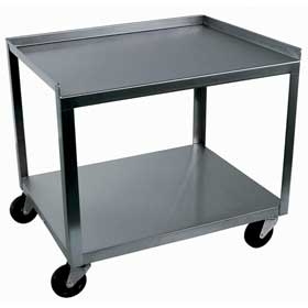 2 Shelf Stainless Steel Cart