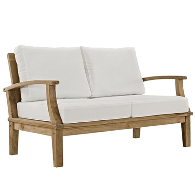 Teak Loveseat