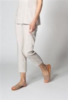 Noel Asmar Womens Faux Linen Crop Pant