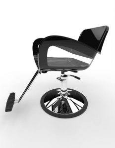 Bicolor Styling Chair - Round Base