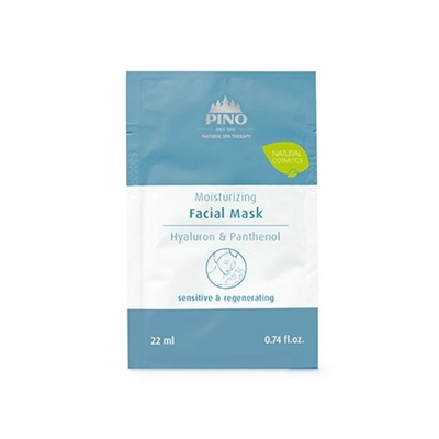 Pino Facial Masks, Hyaluron & Panthenol- 10 count