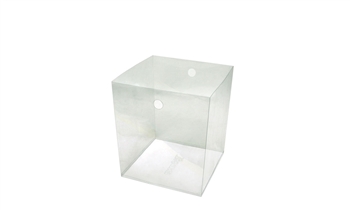 8" Full Sized Plastic Cube Waste Can Liner