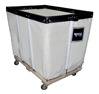 Canvas Linen Laundry Cart - 16 Bushel