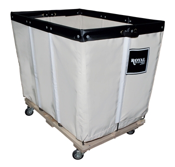 Canvas Linen Laundry Cart - 8 Bushel