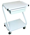 2 Shelf Cart with Drawer
