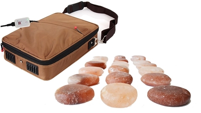 Saltability's Therapist's Choice 15-Insulated Bag w/ 15 Stones