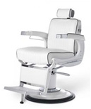 Takara Belmont Elegance Elite Barber Chair - White Frame