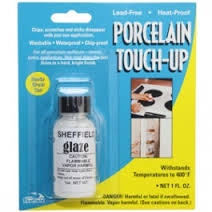 1125 WHITE GLAZE TOUCH-UP 1OZ BOTTLE