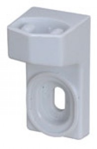 2183141 END CAP - WHITE