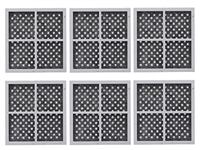 6 Pack LG Genuine Air Filters for LG Refrigerator  6 PACK LT120F, ADQ73214404