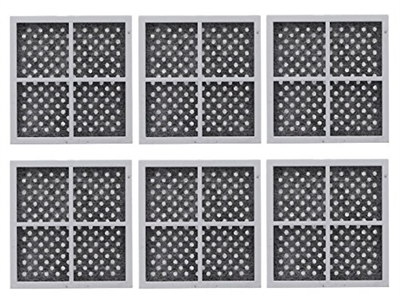 6 Pack LG Genuine Air Filters for LG Refrigerator  6 PACK LT120F, ADQ73214404