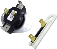 AM825 Cycling Thermostat And Thermal Fuse Kit For Whirlpool Dryer . 1- 3387134 Thermostat and 1- 3392519 Thermal Fuse