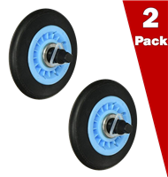 DC97-16782A: 2 Pack Drum Roller & Axle for Samsung