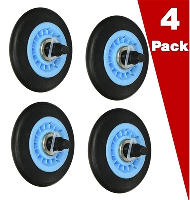 DC97-16782A: 4 Pack Drum Roller & Axle for Samsung