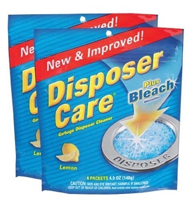 Glisten  DP06N-PB Disposer Care Foaming Garbage Disposer Cleaner 4.9 ounces 2 Pack