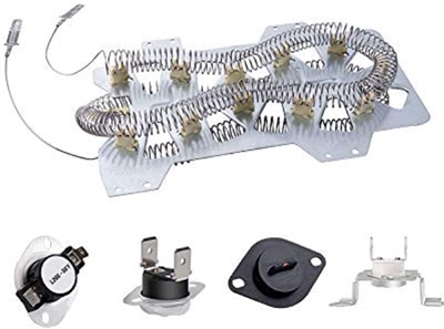 Heater And Thermostat Kit For Samsung Dryer (DC47-00019A,  DC47-00016A ,  DC47-00018A, DC96-00887A, DC32-00007A)