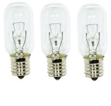 WB02X4253 Light bulbs  (3 pk.) for General Electric microwave oven