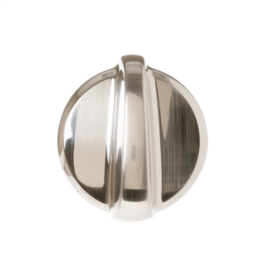 WB03T10325: Burner Knob - Chrome