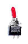 SPST ON/OFF Red Handle Miniature Toggle Switch