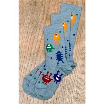 CLEARANCE: KK553 Kids Monster Sock