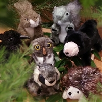 RF484 Furry Folk Woodland Critter Puppets