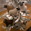 RF530S Fuzzy Sheep Ornament