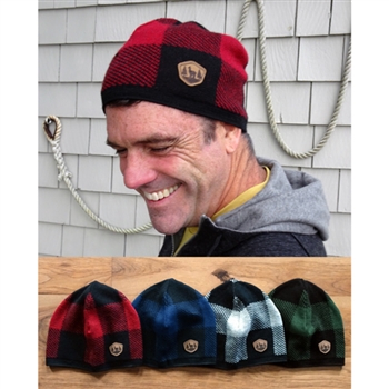 CLEARANCE: RH634 Lodge Plaid Beanie