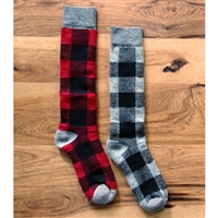 RK291 Lodge Plaid Sock