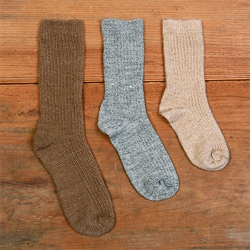 CLEARANCE! RK481 Kid's AlpacaCopper Crew Sock