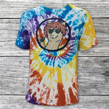 RM659 Adult Peace Paca Tie Dye Tee