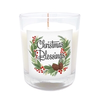 GLIMMER OF HOPE Scripture Candle "Christmas Blessings" - Sticky Fig