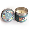 "My Grace is sufficient" Scripture Candle Tin - Pomegranate fragrance