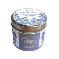 "His mercies are new every morning" Candle Tin - Bluebell fragrance