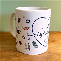 "I love Israel" 11oz Mug