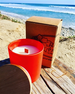 Mango Papaya Wood Wick Cocowax Candle